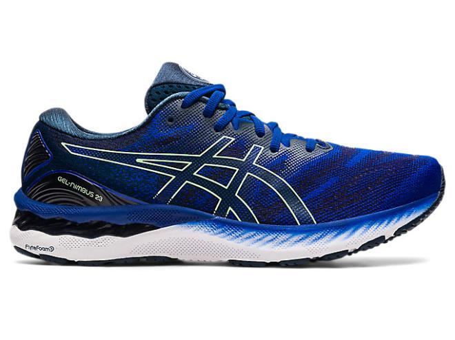 Asics Herr Löparskor GEL-NIMBUS 23 Blå/Grå